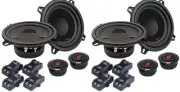 2 Sets Cerwin Vega H7525C 720W Max 100W RMS 5.25" HED 2-Way Component Speakers