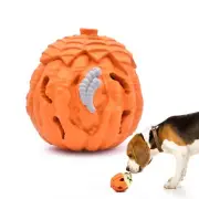 Pomelo Dog Toy, Natural Rubber Chew Toy, Treat Dispensing Dog Puzzle Toy, Intera