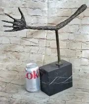 Handcrafted by Lost Wax Method Gia Bronze Masterpiece Hand Sculpture Decor DEAL
