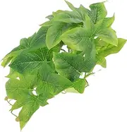 Reptile Habitat Decor: Artificial Hanging Plant Planter for Turtle Box
