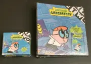 Dexter's Laboratory Factory Sealed Trading Card Box & Binder Combo Artbox