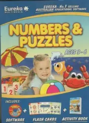 PC - Numbers & Puzzles - Software and Activity book - Educational