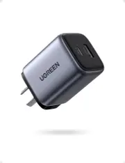 Ugreen Nexode 35W USB-C GaN Wall Charger with PD 3.0