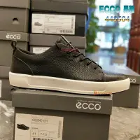 在飛比找Yahoo!奇摩拍賣優惠-正貨ECCO SOFT 8 休閒男皮鞋 休閑男皮鞋 全粒面皮