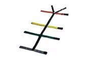 Dixie Ems Spineboard 10 Point Reflective Color Coded Spider Strap Type System