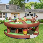 CostwayInflatable Human Whack a Mole with 480W Blower for Kids Aged 3+