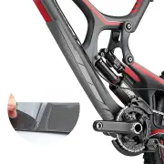 3M PVC Bicycle Frame Protection Sticker Guard Cover Removable Bike Down Tube Anti-Scratch Sticker Tape Protector for Cyc