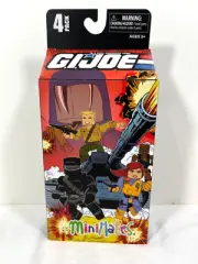 FCBD 2021 GI Joe Minimates Box Set Storm Shadow, Scarlett, Snake Eyes NEW!