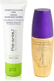 Pai-Shau Biphasic Infusion and Supreme Revitalizing Mask - Oil-Free Hair Rejuvenating Serum and Repairative Hair Treatment Suitable for All Hair Types