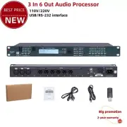 3.6SP 3-In 6-Out Audio Processor Stage Performance Audio Effector 110V/220V tp1