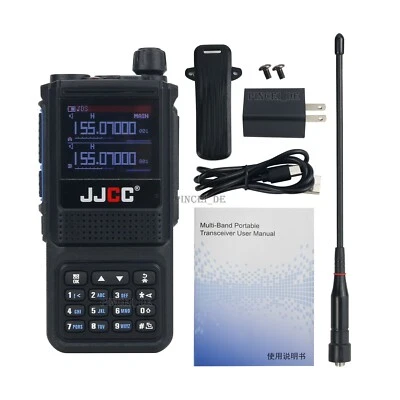 JJCC 8811 5W Walkie Talkie Handheld Transceiver 256CH VHF UHF Radio