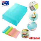 Refrigerator Fridge Mat Pad Drawer Liners Washable Kitchen Waterproof Shelf BY