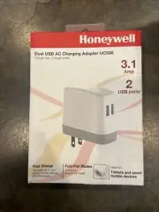 Honeywell UC530 3.1 Amp Dual USB AC Charging Adapter