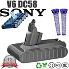 21.6V 9.5Ah Replace Battery For Dyson V6 DC59 DC58 DC61 DC62 DC72 DC74 SV03 SV09