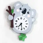 KOALA PENDULUM WALL CLOCK Multi Coloured Kids Wall Clock Child