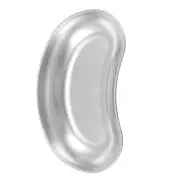 Stainless Steel Curved Disc Storage Tray of Kidney Shape Utility