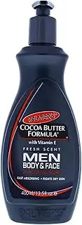 [Palmer's] Cocoa Butter Formula Men Body & Face Moisturizer Lotion, 13.5 oz (Pack of 2)