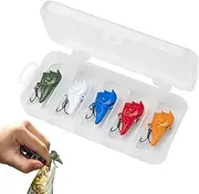 Fishing Lures for Freshwater - Bait Tackle Kit for Bass Trout,Dynamic Swimbaits Adjustable Artificial Built-in Sound for Expert Beginner Accessories Enthusiast Father Outdoor