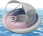 jopiuieo Baby Float | Inflatable Swimming Ring - Water Chair with Adjustable Safety Seat for Boys Girls Sitting Paddling Playing Outdoor Relaxing