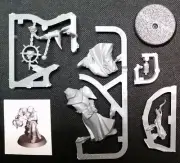 Both Dark Disciples from Dark Apostle kit models A, B Chaos Space Marine 40K