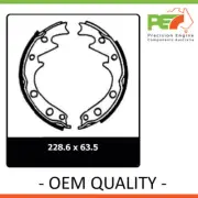 2x New *PROTEX* Brake Shoes - Front For CHRYSLER VALIANT AP5 4D Sdn RWD. (for: Chrysler)