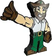 Officially Licensed UNC Charlotte NORM 3D Printed Decorative Figure - Great for Home Office, Desk, Shelf - Made from Quality Material - College Sports Decor