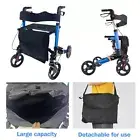 Foldable Rollator Walking Frame Mobility Walker Wheels Aid Elderly Disability AU