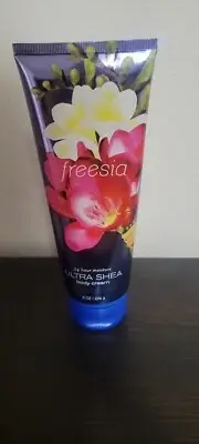 ALL NEW Freesia 8 oz Ultimate Hydration Body Cream Bath & Body Works