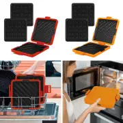 Microwave Toastie Sandwich Maker Nonstick Toastie Maker with Adjustable AlwIz