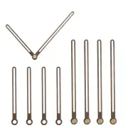 5 Set Wooden DIY Clock Hands Replacement Kit DIY Repair for 12" Wall Clock