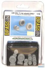 EDU648304 1:48 Eduard F-14A Tomcat Wheels Early (TAM kit)