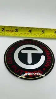 Scotty Cameron CircleT 3.125” Round Maroon Tour use Only Stickers Decals Putters