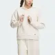 【adidas 愛迪達】Lounge Hoody 女 連帽上衣 帽T 亞洲版 運動 休閒 米白(IP0756)