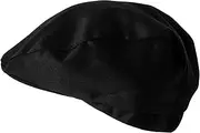 [SAFIGLE] Comfortable Chef Hat for Kitchen Unisex Elastic Cooking Cap Durable Serving Turban Hat for Chefs Cooks Waiters Catering Students Design Black