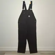 Carhartt Insulated Bib Overall Men’s Size XL Regular Loose Fit OR4031-M Brown