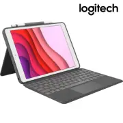 NEW Logitech Combo Touch KeyBoard Trackpad Case iPad 10.2" Inch 9th/8th/7th Gen