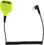 CP200D Waterproof Shoulder Speaker Mic 2 Pin Two Way Radio Microphone with 3.5Mm