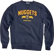 Blue 84 NBA Officially Licensed Crewneck Sweatshirt Sanded Fleece Team Color