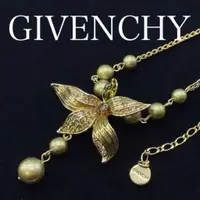 在飛比找蝦皮購物優惠-Givenchy 項鍊 金色 珍珠 花 mercari 日本