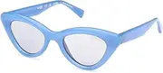 [GUESS] GU00137 84A Shiny Light Blue 50/20/145 Unisex Sunglasses, 84a Shiny Light Blue, 50/20/145