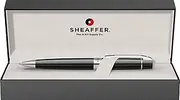 Sheaffer 300, Glossy Black, Chrome Plate Trim, Ballpoint (E2931251)