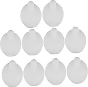BCOATH 10Pcs Squeeze Bubble Inserts Decompression Making Props for Dolls Elastic Inner Balls for Sensory Play Lightweight Portable Bubble Accessories