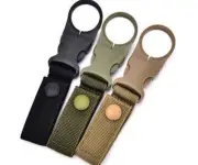 Molle Nylon Buckle Hooker Water Bottle Holder Clip Carabiner WHOLESALE LOT 24pc