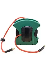 DYNAMIC POWER Air Hose Reel – 1/4" x 33FT (10M), 6.5mm Inner Diameter desi