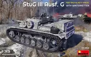 MiniArt 1/35 StuG III Ausf. G Feb 1943 Alkett Prod. with Winterketten Plastic Model Kit