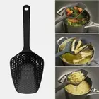 NEW Joseph Joseph Scoop Colander Strainer Slotted Spoon, Large, Black