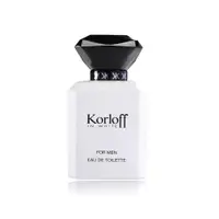 在飛比找ETMall東森購物網優惠-Korloff PARIS 白鑽神話男性淡香水 50ml