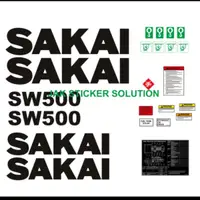 在飛比找蝦皮購物優惠-優質 SAKAI SW500 串聯滾輪貼紙