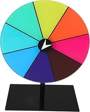 COSMEVIVI 8-Slot Prize Wheel for Games for Fundraising Contests for Parties and Events