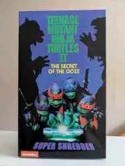 NECA TMNT Teenage Mutant Ninja Turtles Super Shredder Secret Ooze - New